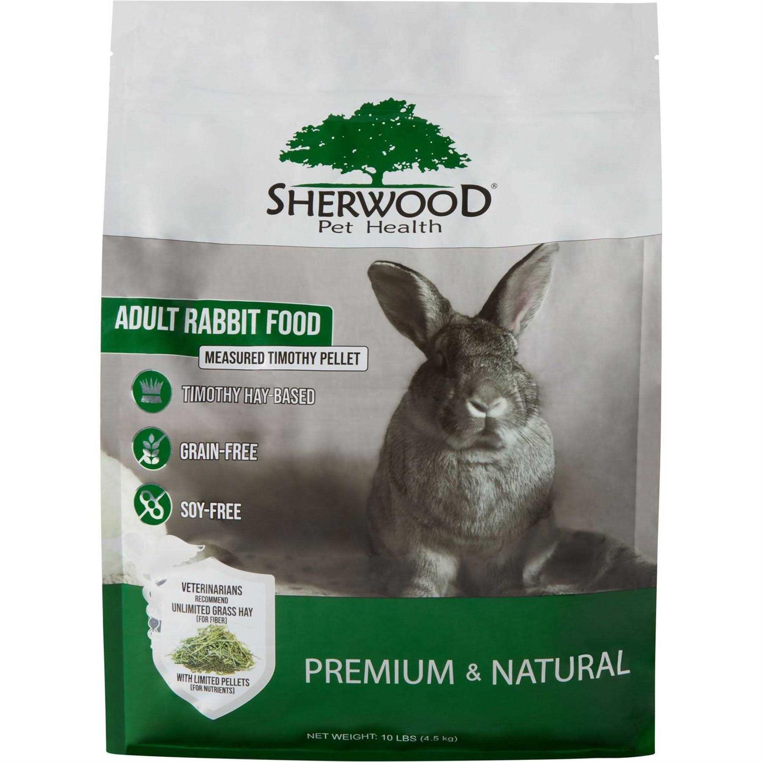Sherwood Pet Health Adult Rabbit Food Timothy Hay Pellet Hay-Based - Healthber