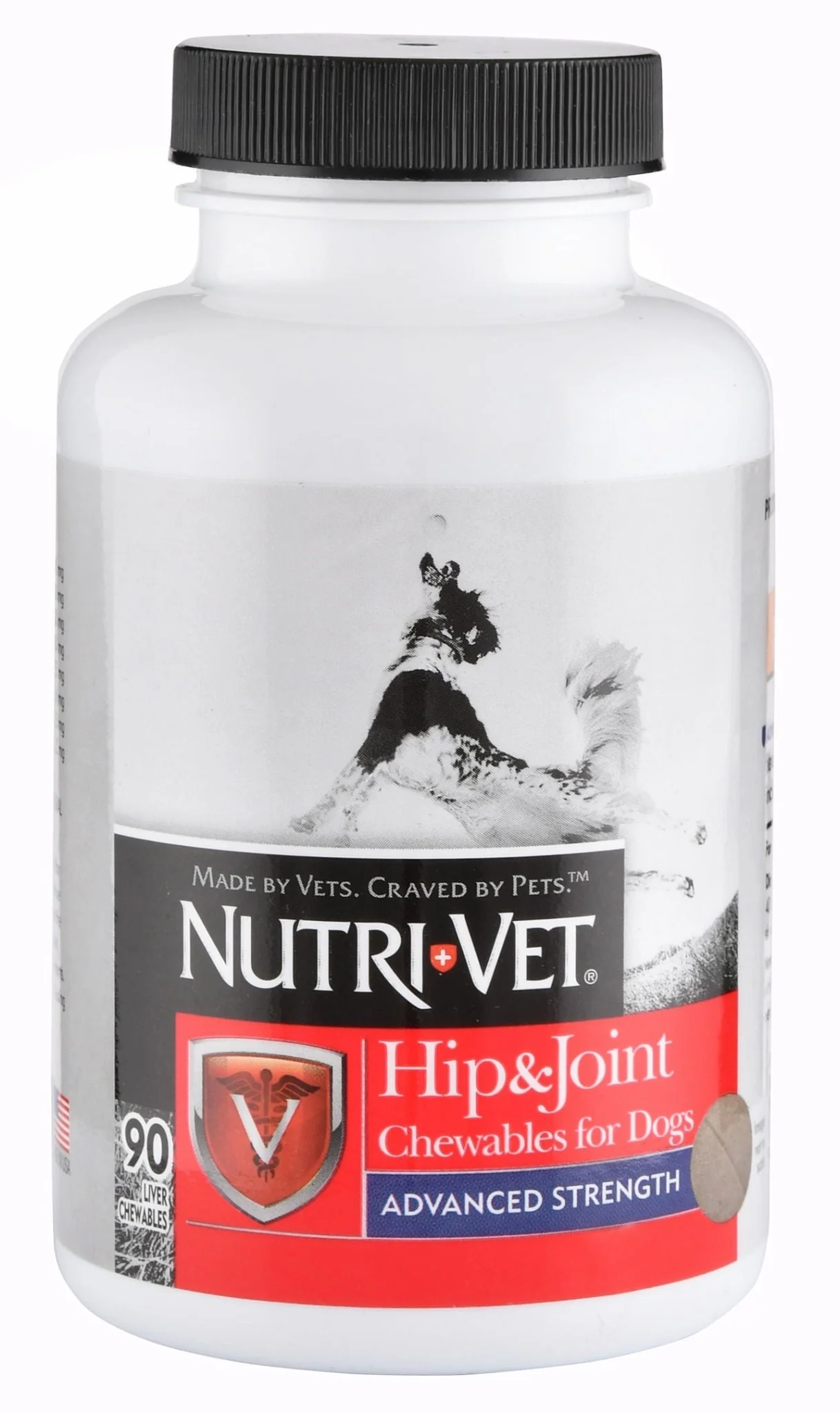 Nutri-Vet Hip & Joint Advanced Strength Chewables for Dogs - Healthber