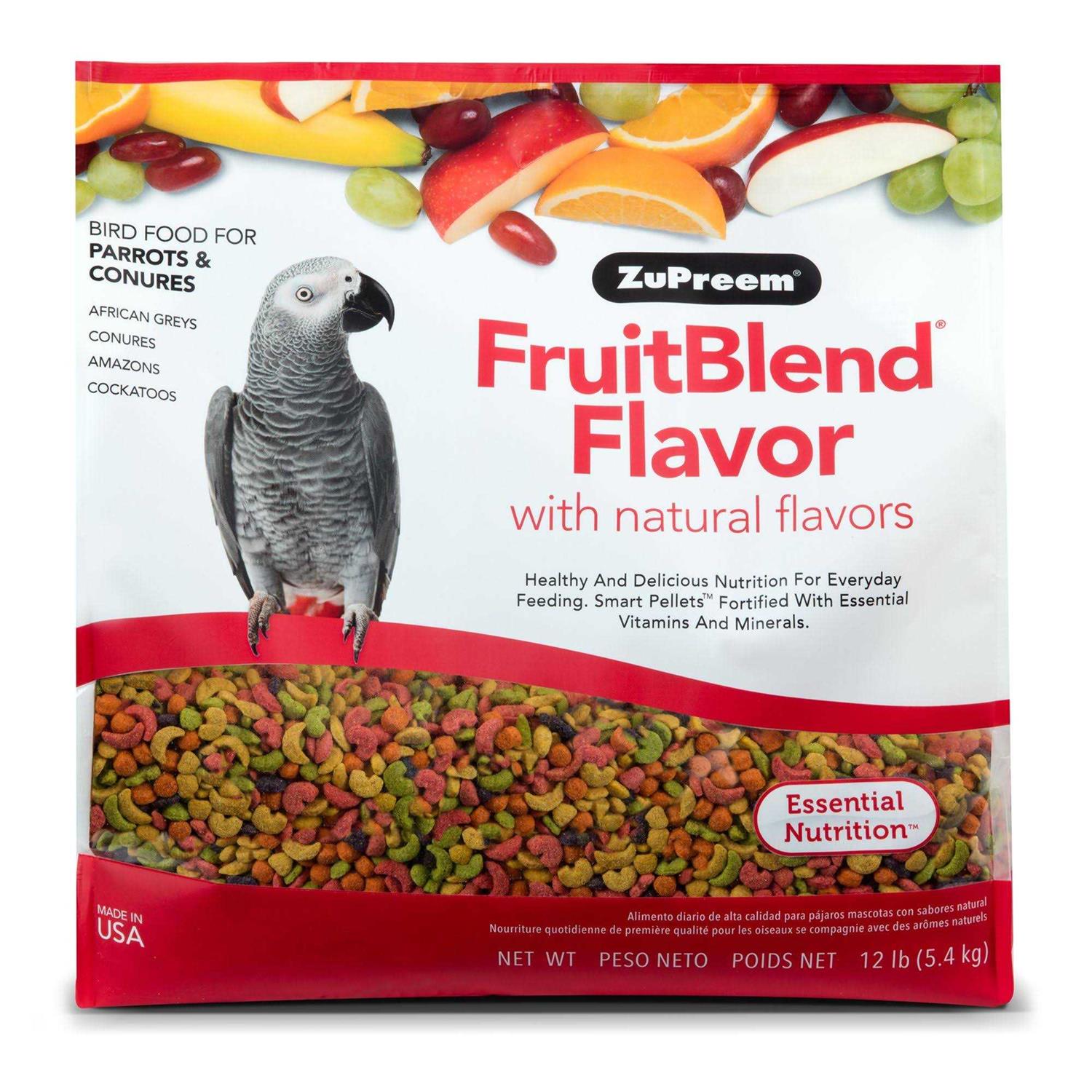 Zupreem FruitBlend Flavor Bird Food - Healthber