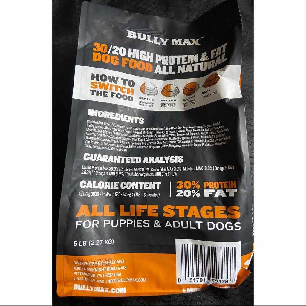 Bully Max High Performance Super Premium Dog Food - Healthber