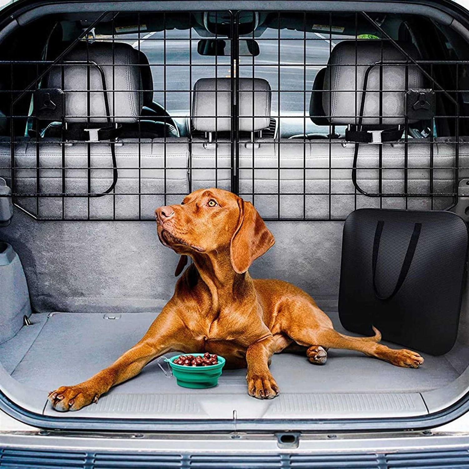 Ruff ‘n Ruffus Heavy-Duty Foldable Car Barrier - Healthber