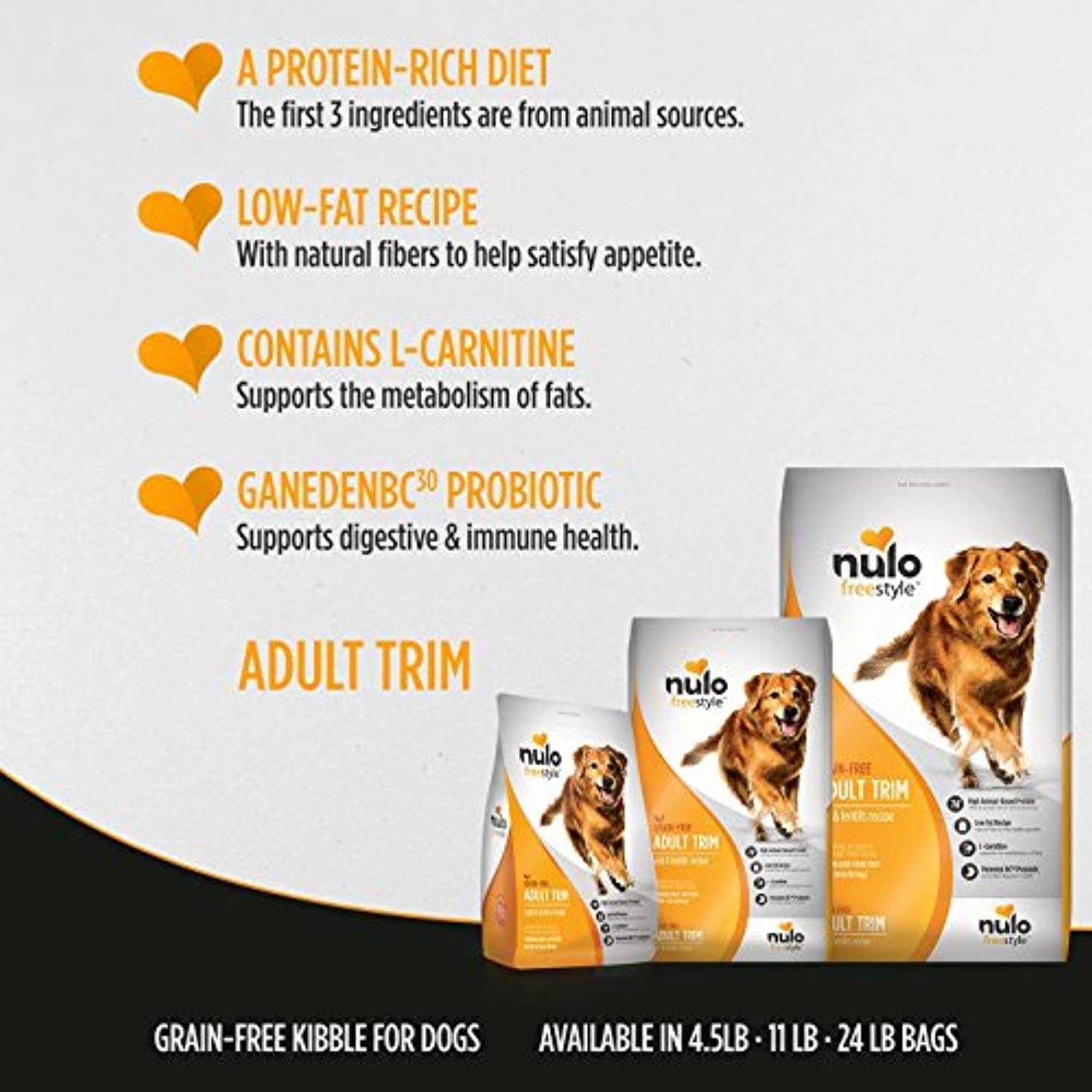 Nulo Freestyle Grain Free Adult Trim Cod & Lentils Recipe Dry Dog Food - Healthber