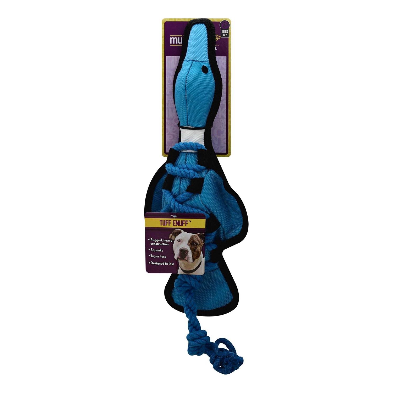 Multipet Cross-Ropes Duck Dog Toy - Healthber