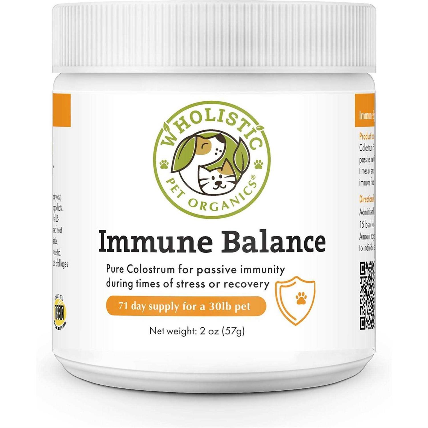 Wholistic Pet Organics Colostrum Powder - Healthber