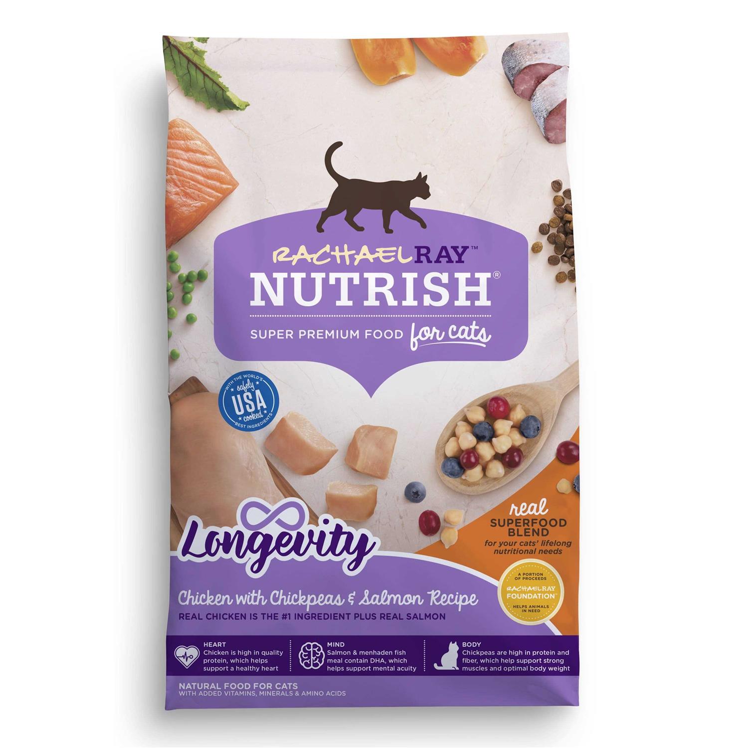 Rachael Ray Nutrish Longevity Dry Cat Food - Healthber