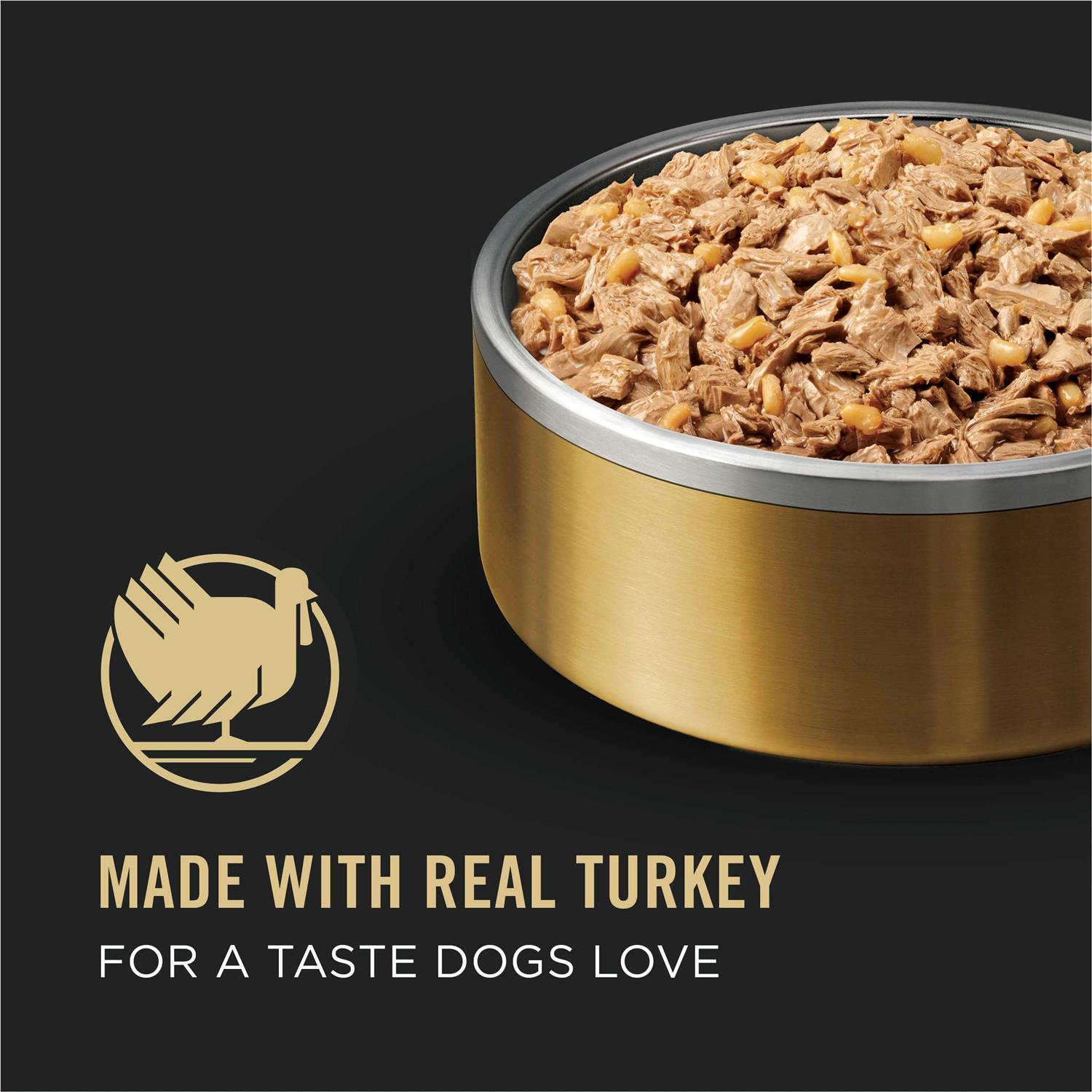 Purina Pro Plan Bright Mind Senior Adult 7+ Brown Rice Entree Wet Dog Food - Healthber