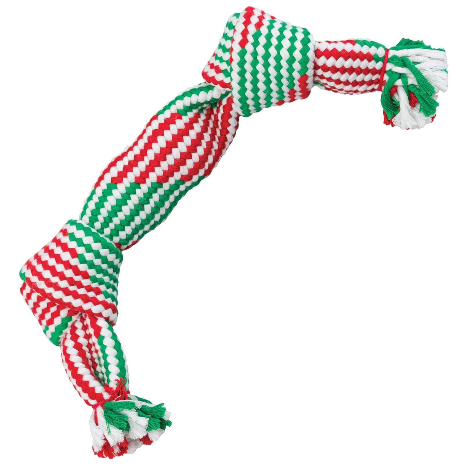 Holiday Super Squeak 2-Squeaker Rope - Healthber