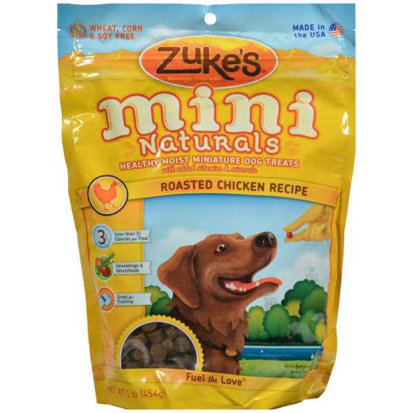 Zuke’s Chicken Mini Naturals Dog Treats - Healthber