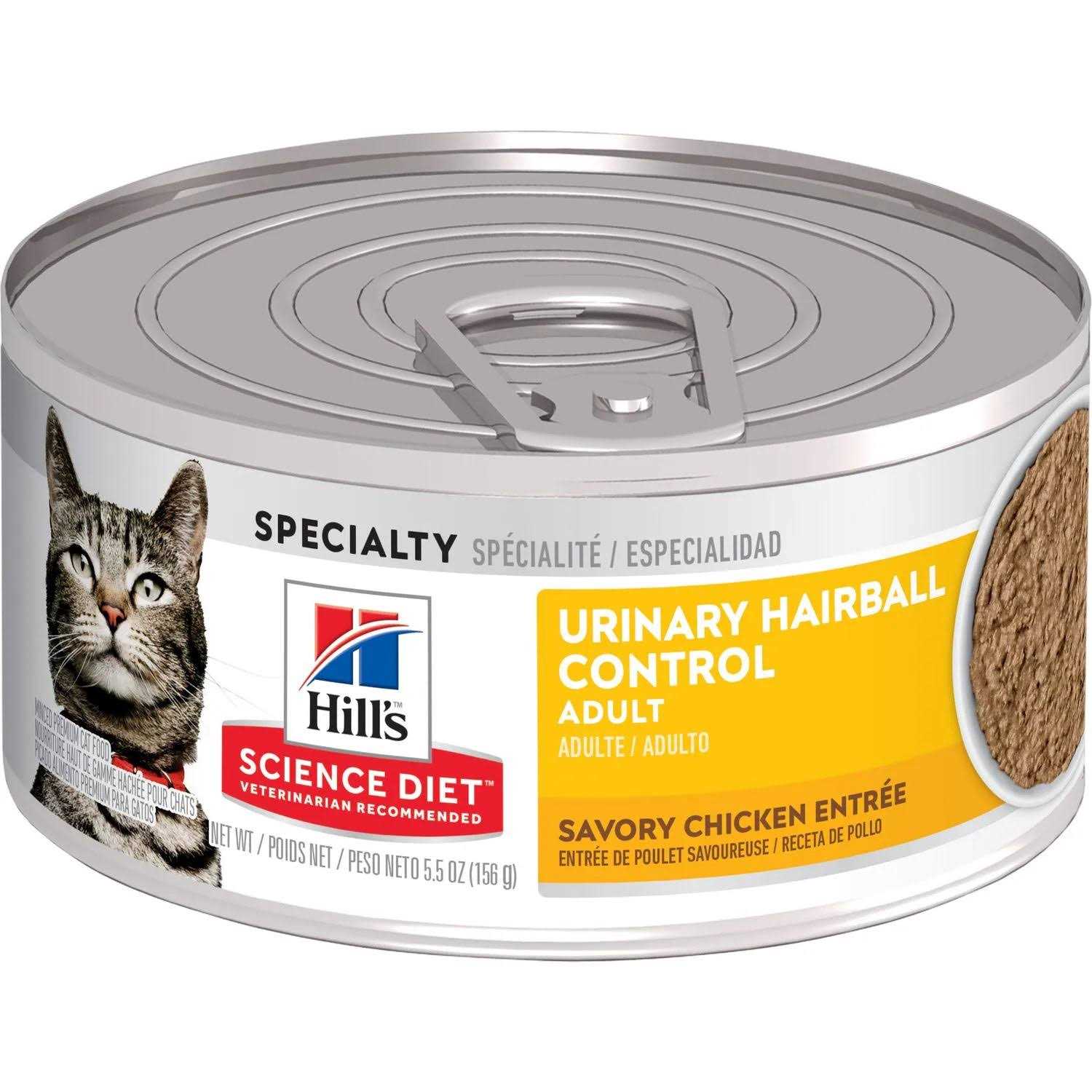 Science Diet Urinary & Hairball Control Canned Adult Cat Canned Food - Healthber