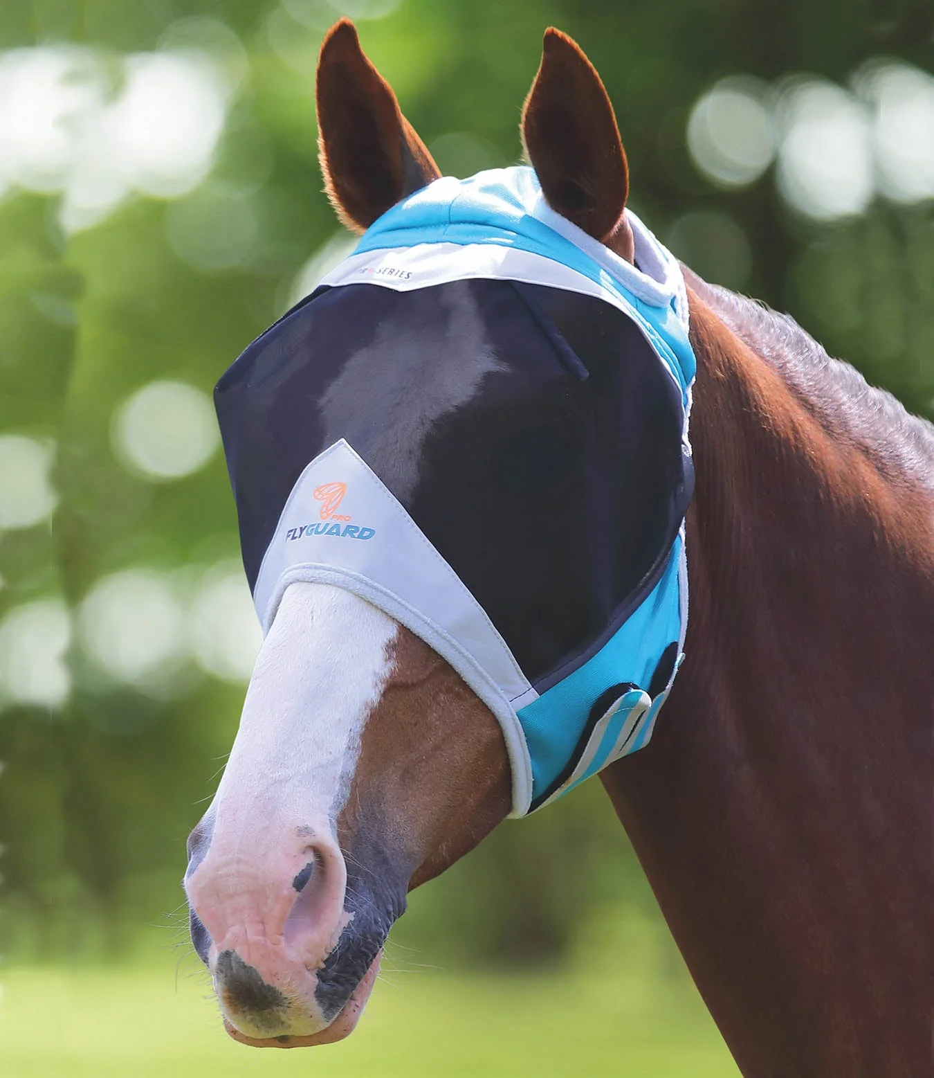 Shires Fine Mesh Horse Fly Mask without Ears - Healthber