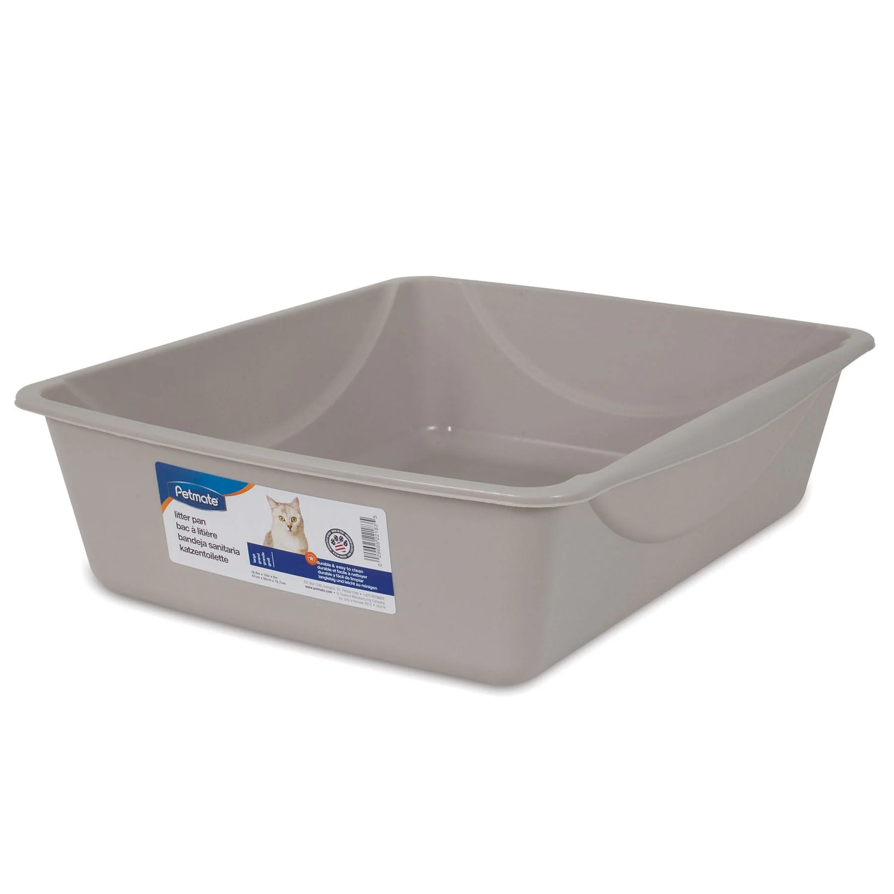 Petmate Large Cat Litter Pan - Healthber