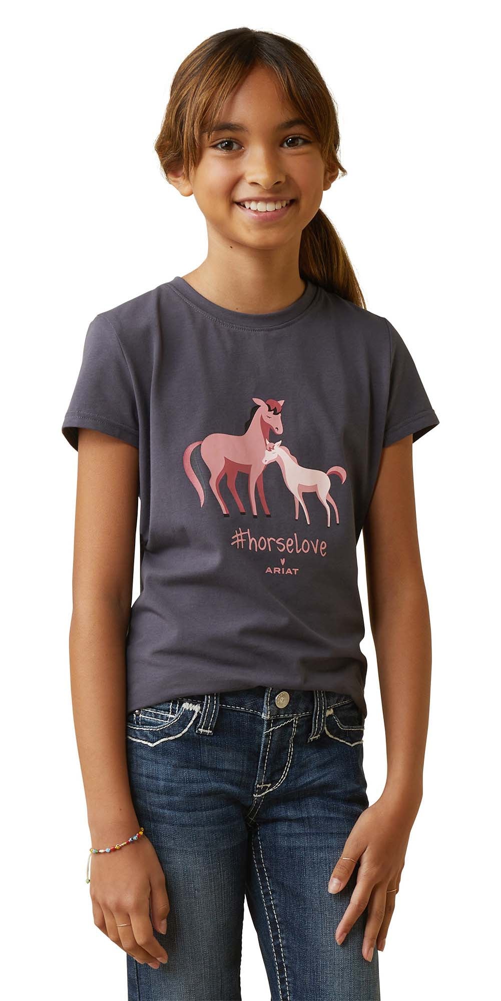 Ariat Girls #horselove T-Shirt - Healthber