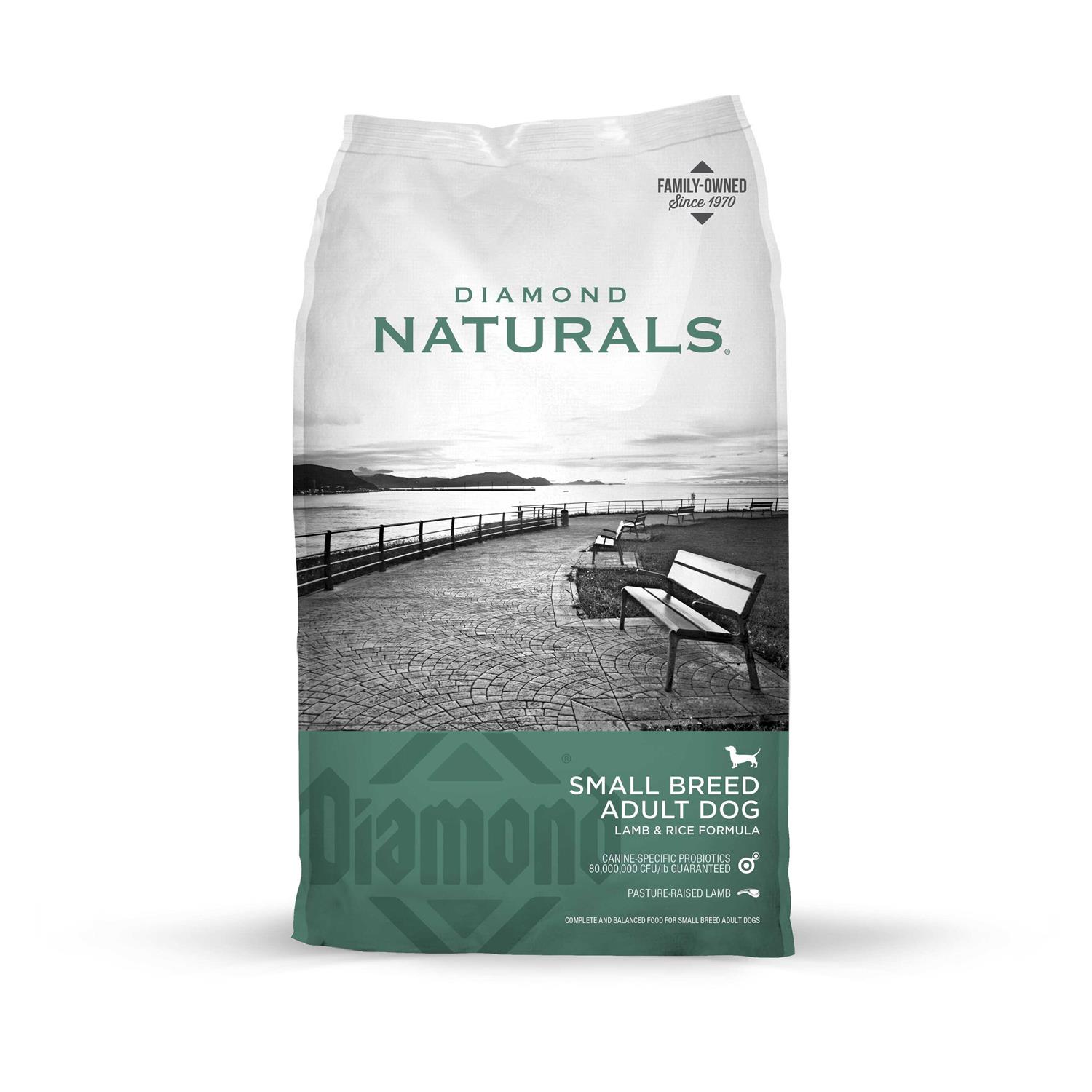 Diamond Naturals Small Breed Adult Lamb & Rice Dry Dog Food - Healthber