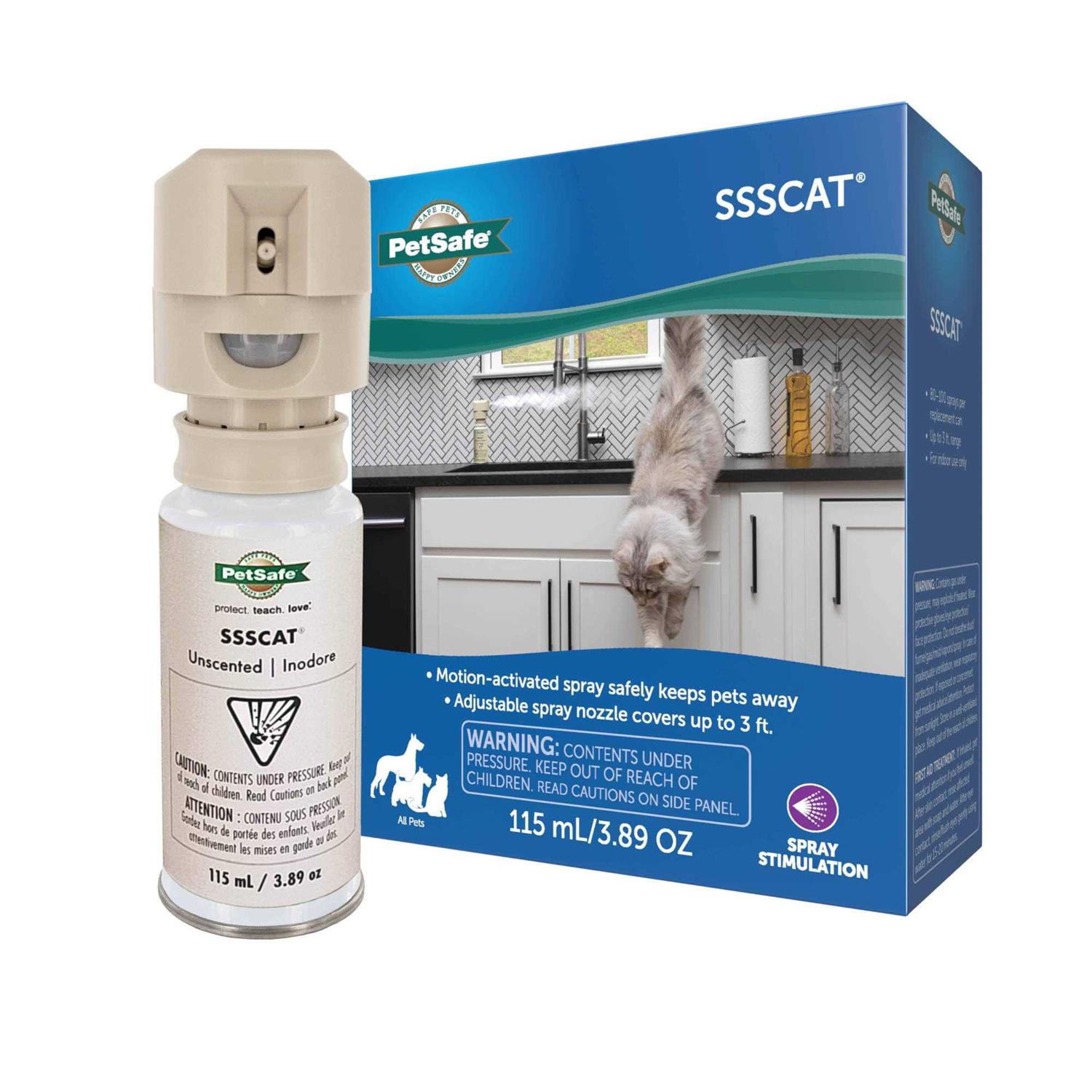 PetSafe SSSCAT Pet Deterrent Spray - Healthber