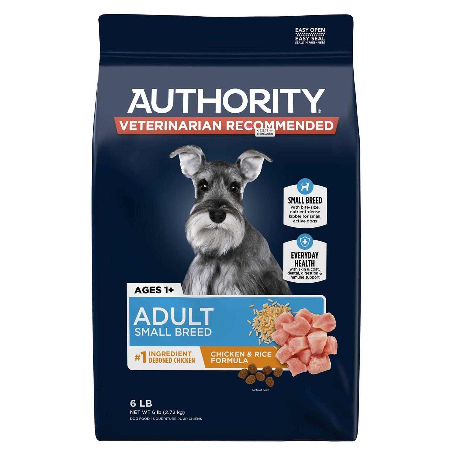 Authority Everyday Health Small Breed Adult Dry Dog Food - Healthber