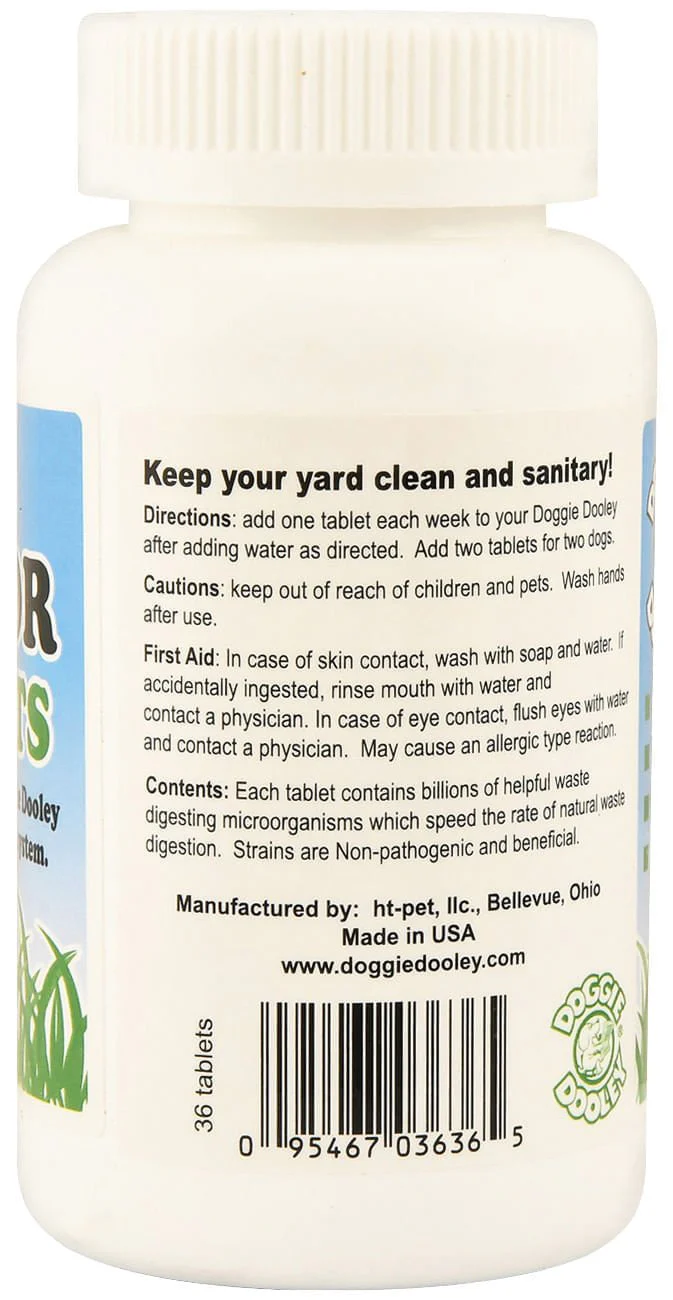 Doggie Dooley Waste Terminator Tablets - Healthber