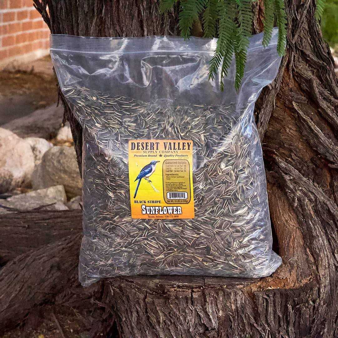 Desert Valley Premium Striped Sunflower Seeds - Healthber