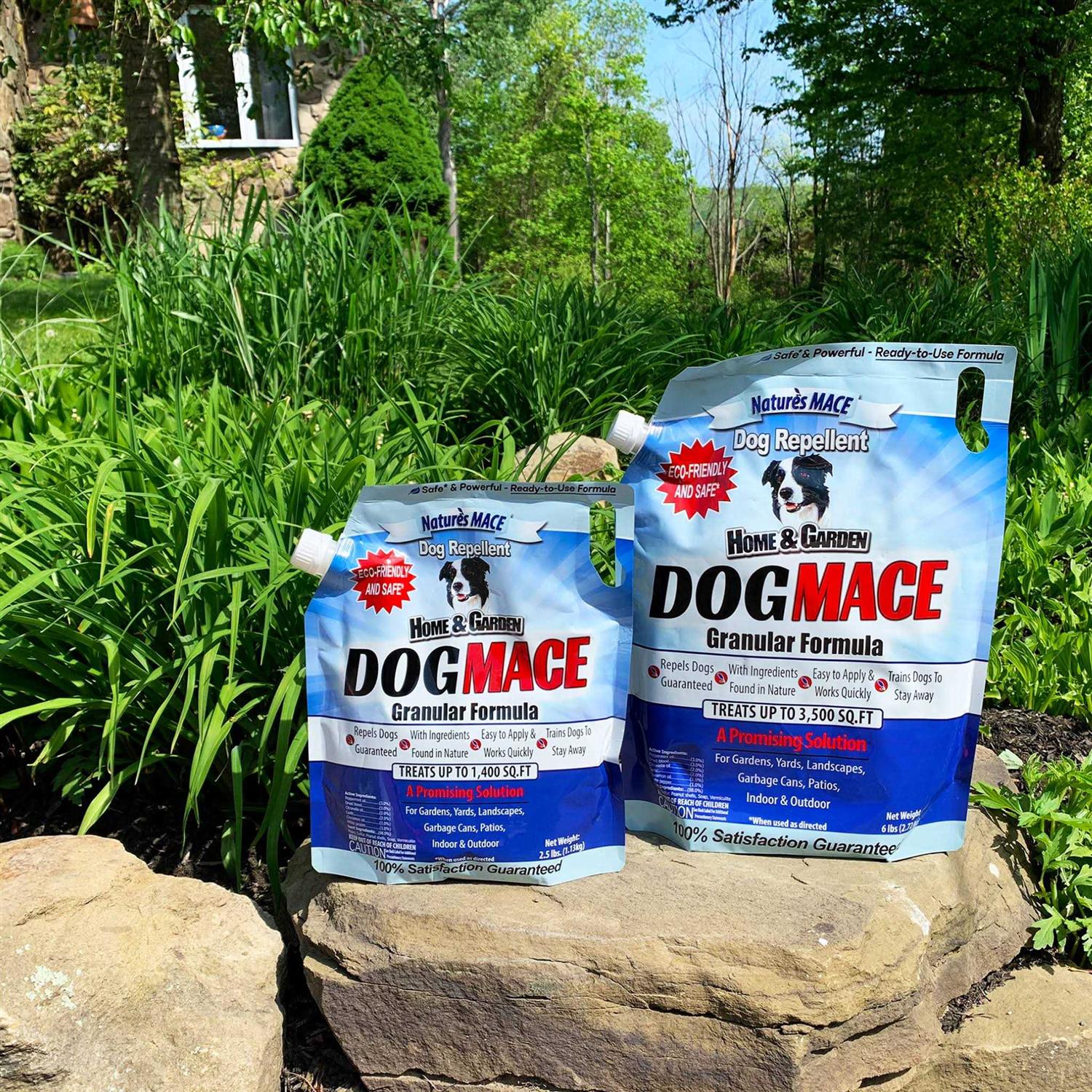 Nature’s MACE Nature’s MACE Dog Repellent 22LB / Treats 14,000 Sq. Ft. / Keep Dogs Out of Your Lawn and garden/Train Your Dogs to Stay Out of Bushes - Healthber
