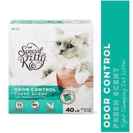 Special Kitty Fresh Scent Scoopable Tight Clumping Cat Litter - Healthber