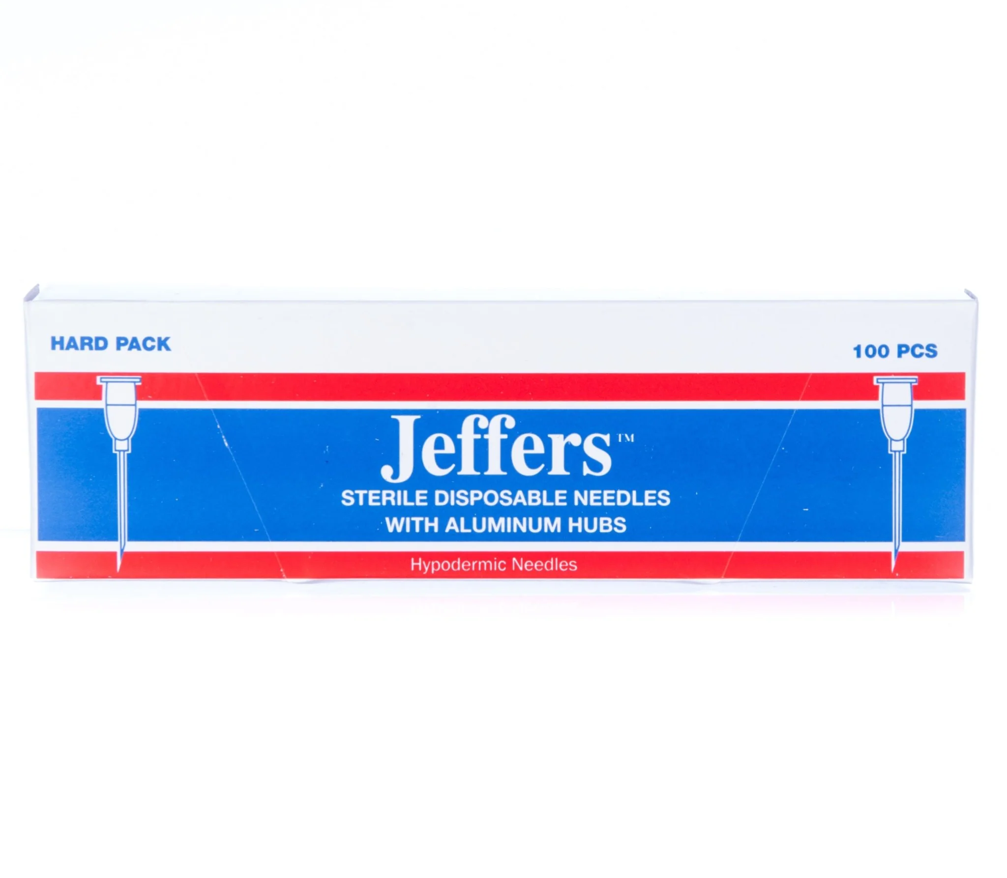 Aluminum Hub Needles, Box of 100 - Healthber