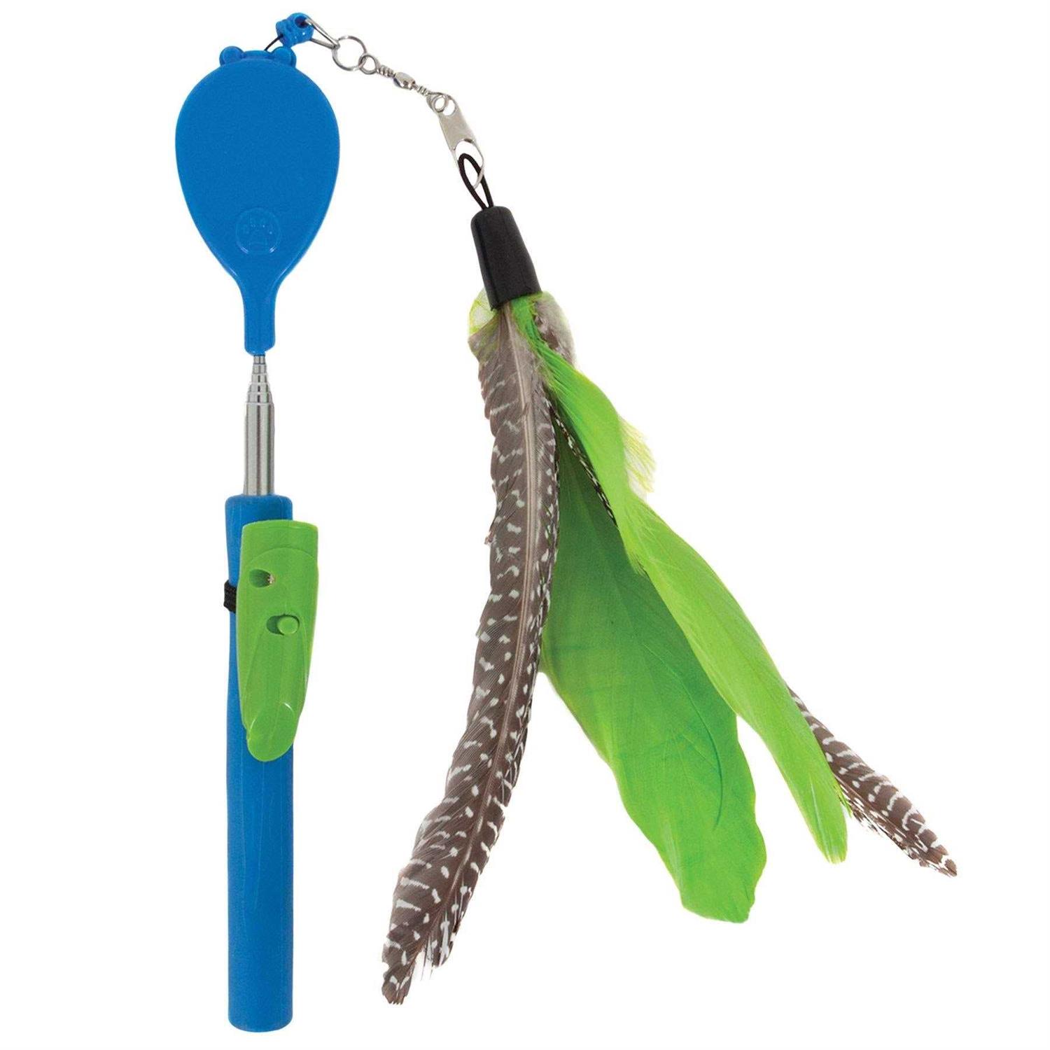 Petmate Jackson Galaxy Air Wand with Laser Attachment - Healthber