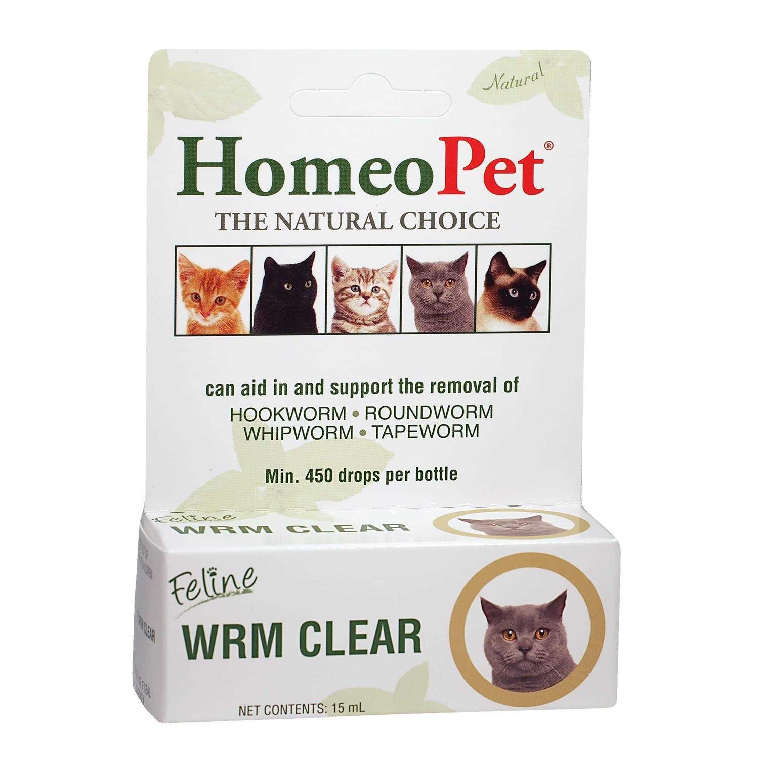 HomeoPet Feline WRM Clear - Healthber