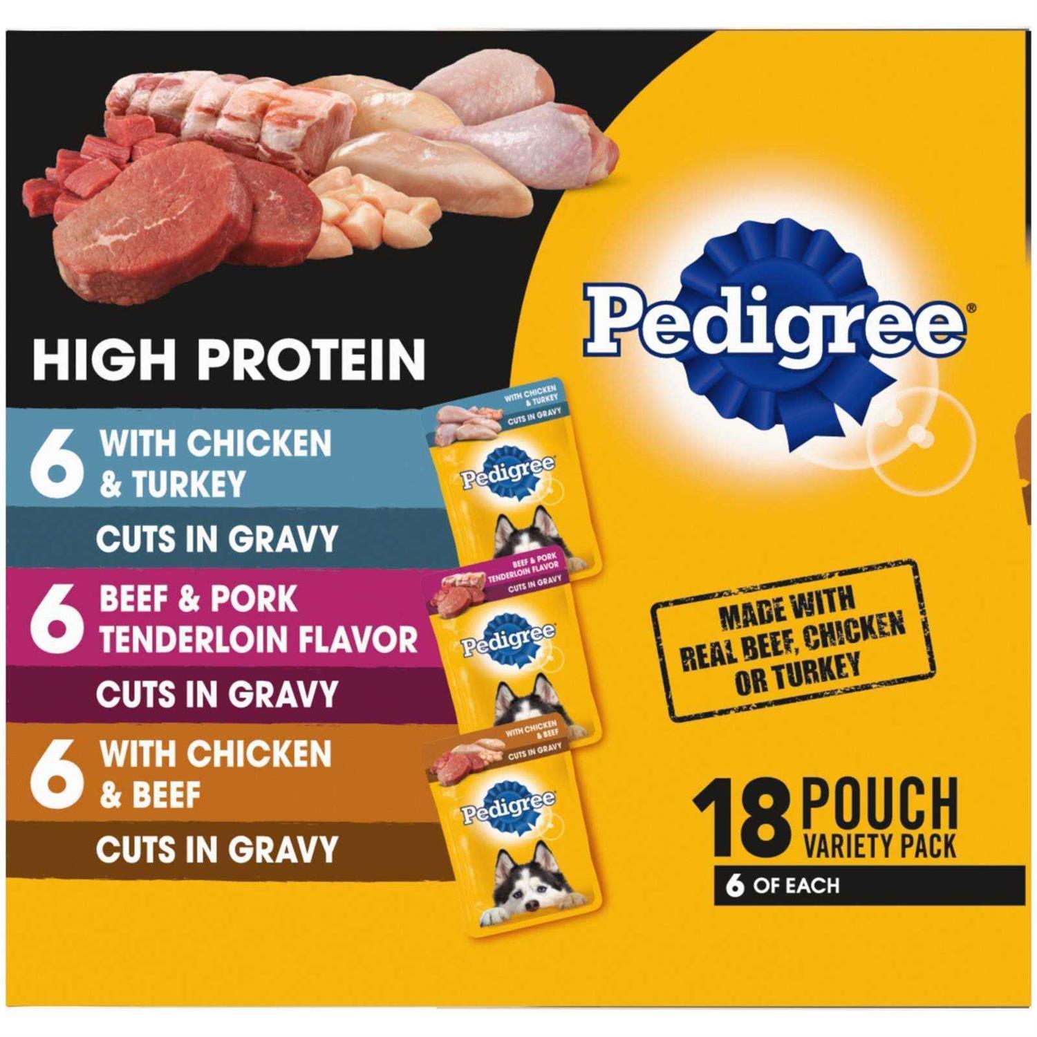 Pedigree High Protein Wet Dog Food - Healthber