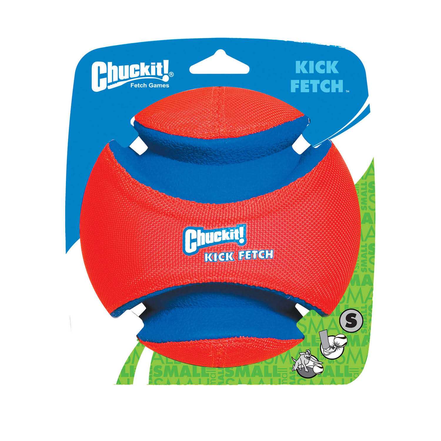 Chuckit! Kick Fetch Ball Dog Toy - Healthber