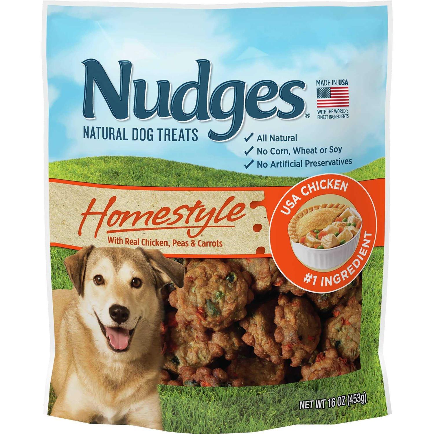 Nudges Homestyle Natural Dog Treats - Healthber