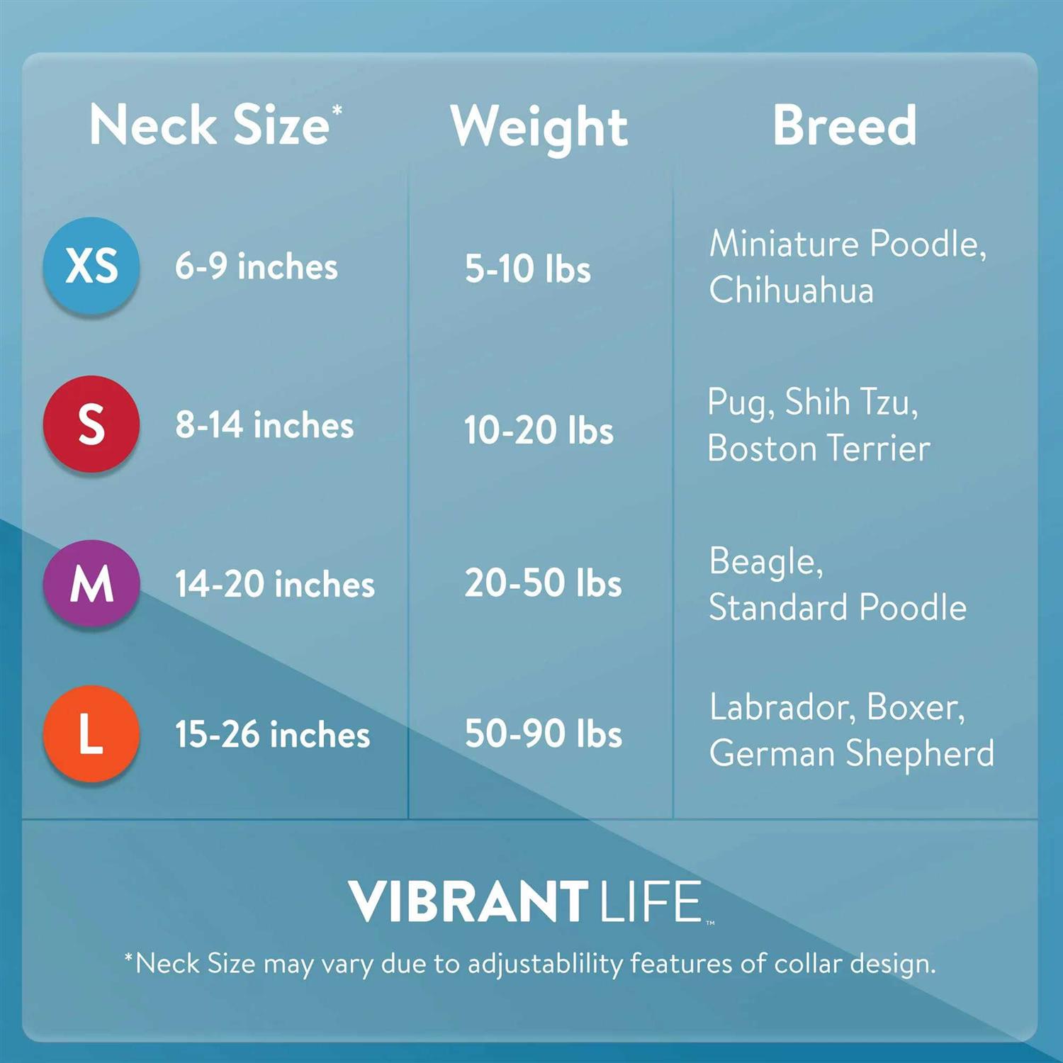 Vibrant Life Solid Dog Collar with Metal Buckle - Healthber