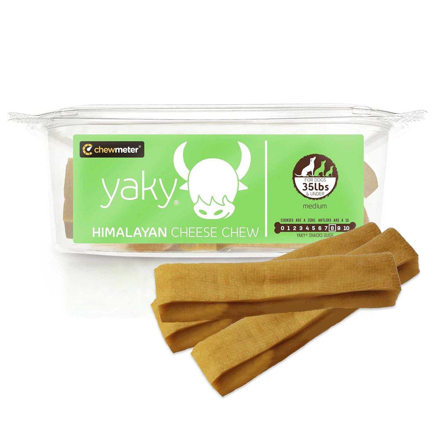 Chewmeter Himalayan Yaky Yak Cheese Dog Chew - Healthber