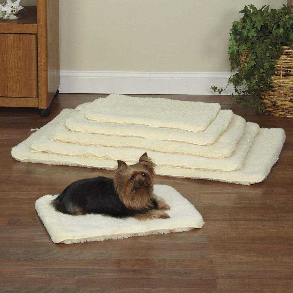 Slumber Pet Double Sided Sherpa Mat Natural - Healthber