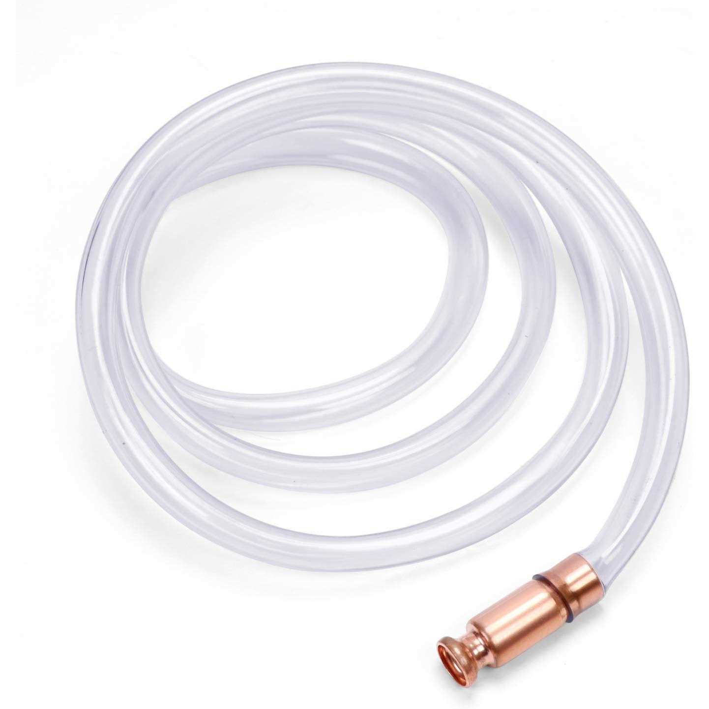 HORUSDY Gas Siphon 6FT Multi-Purpose Super Easy Siphon Pump,1/2 Valve Virgin Grade Tubing Safe - Healthber