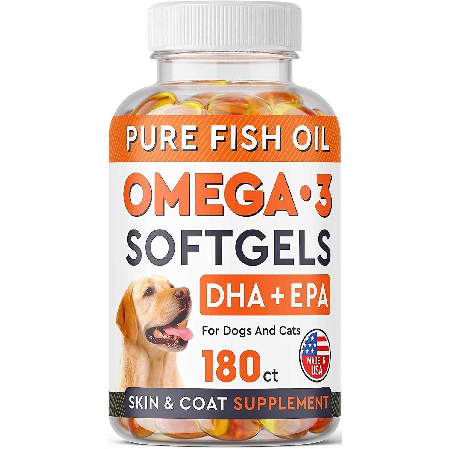 StrellaLab Pure Fish Oil Omega-3 Softgels - Healthber
