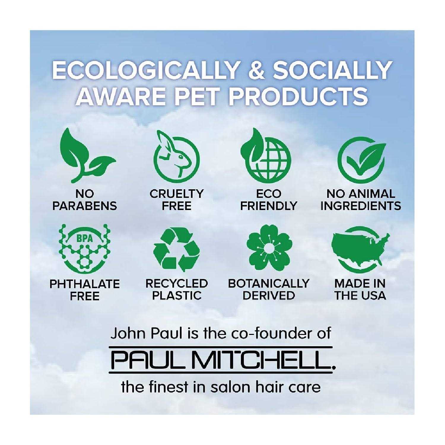 John Paul Pet Oatmeal Waterless Foam Shampoo for Dogs & Cats - Healthber