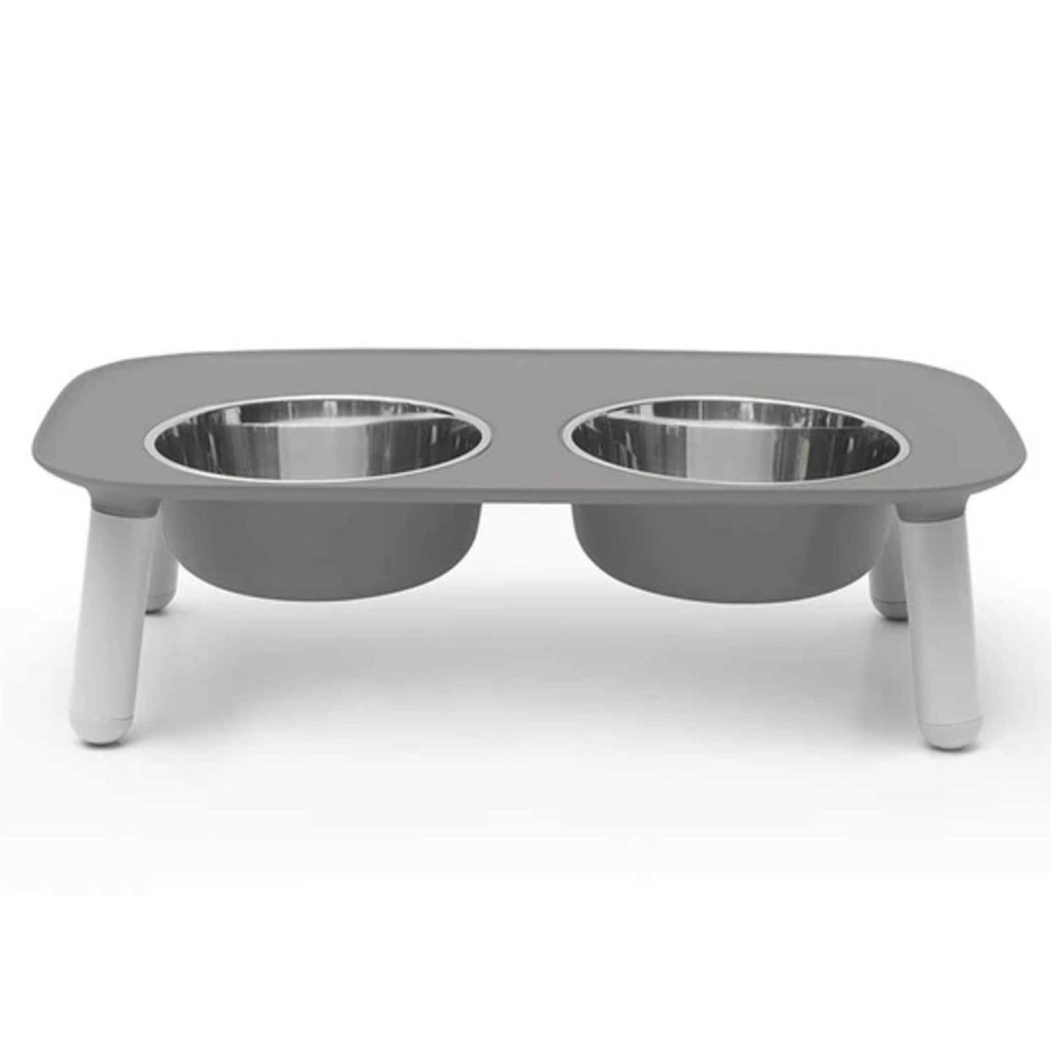 Messy Mutts Dog Double Feeder Elevated - Healthber