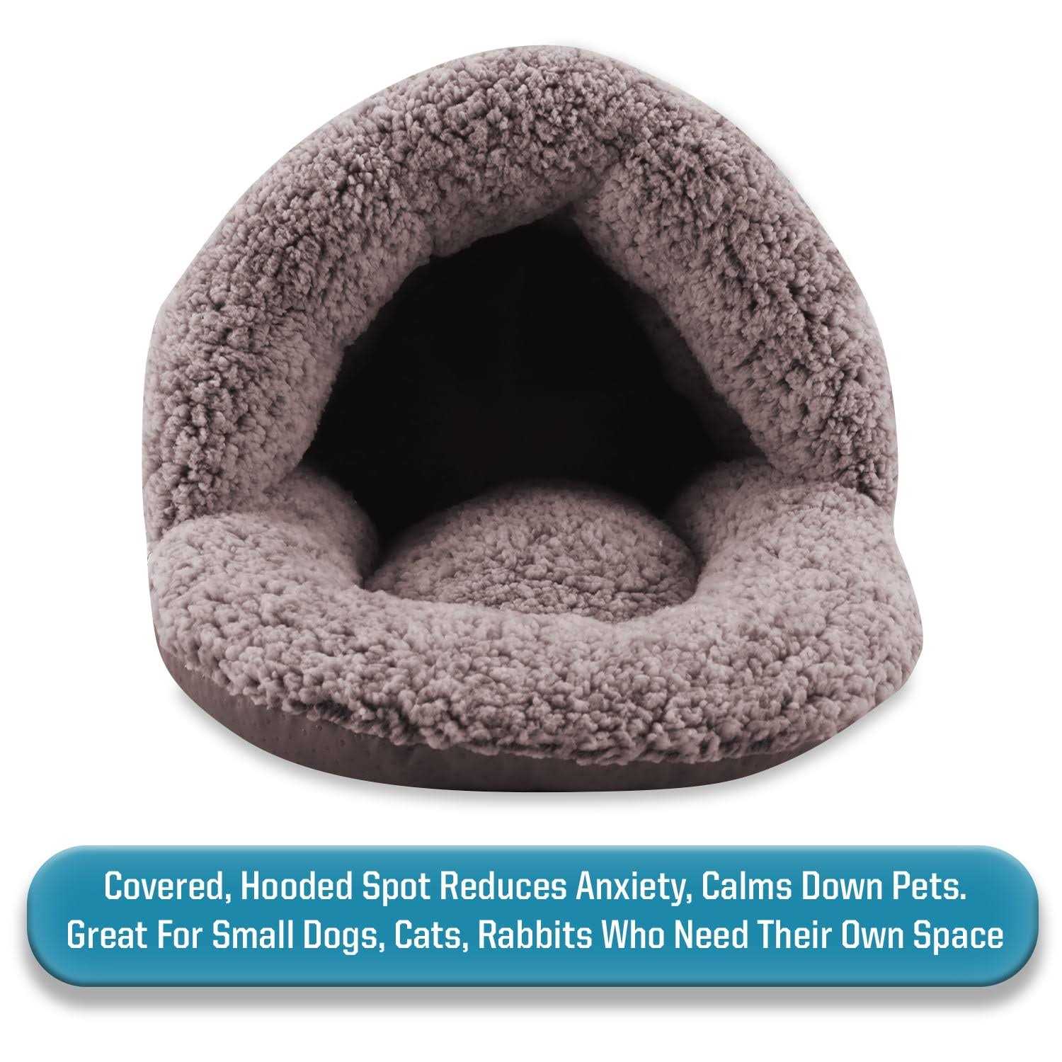 Sleepy Pet Slipper Oval Cuddler Pet Bed - Healthber