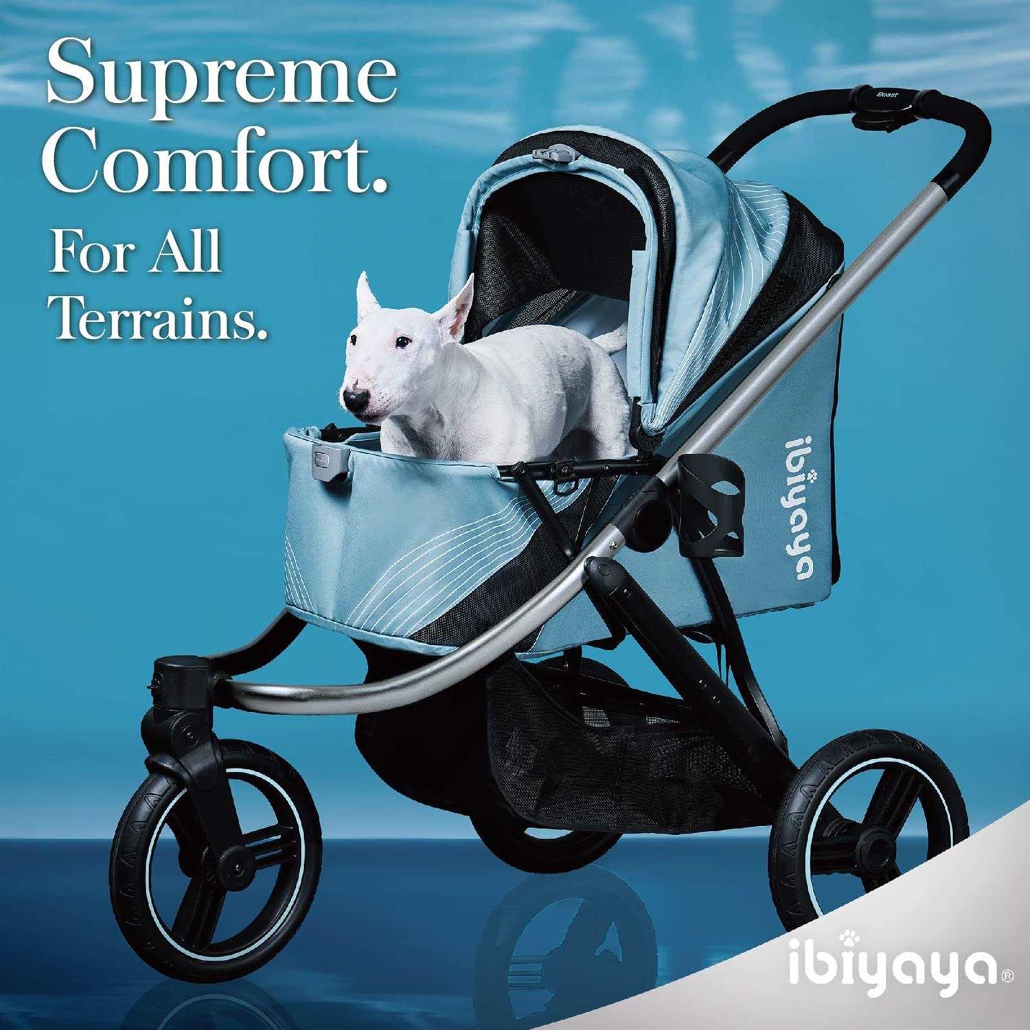 The Beast All Terrain Pet Jogging Stroller Ibiyaya - Healthber