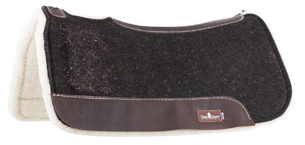 Classic Equine BioFit Shim Fleece Saddle Pad - Healthber