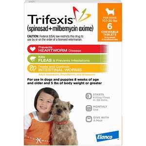 Trifexis 6pk Dog 10.1-20 Lbs - Healthber