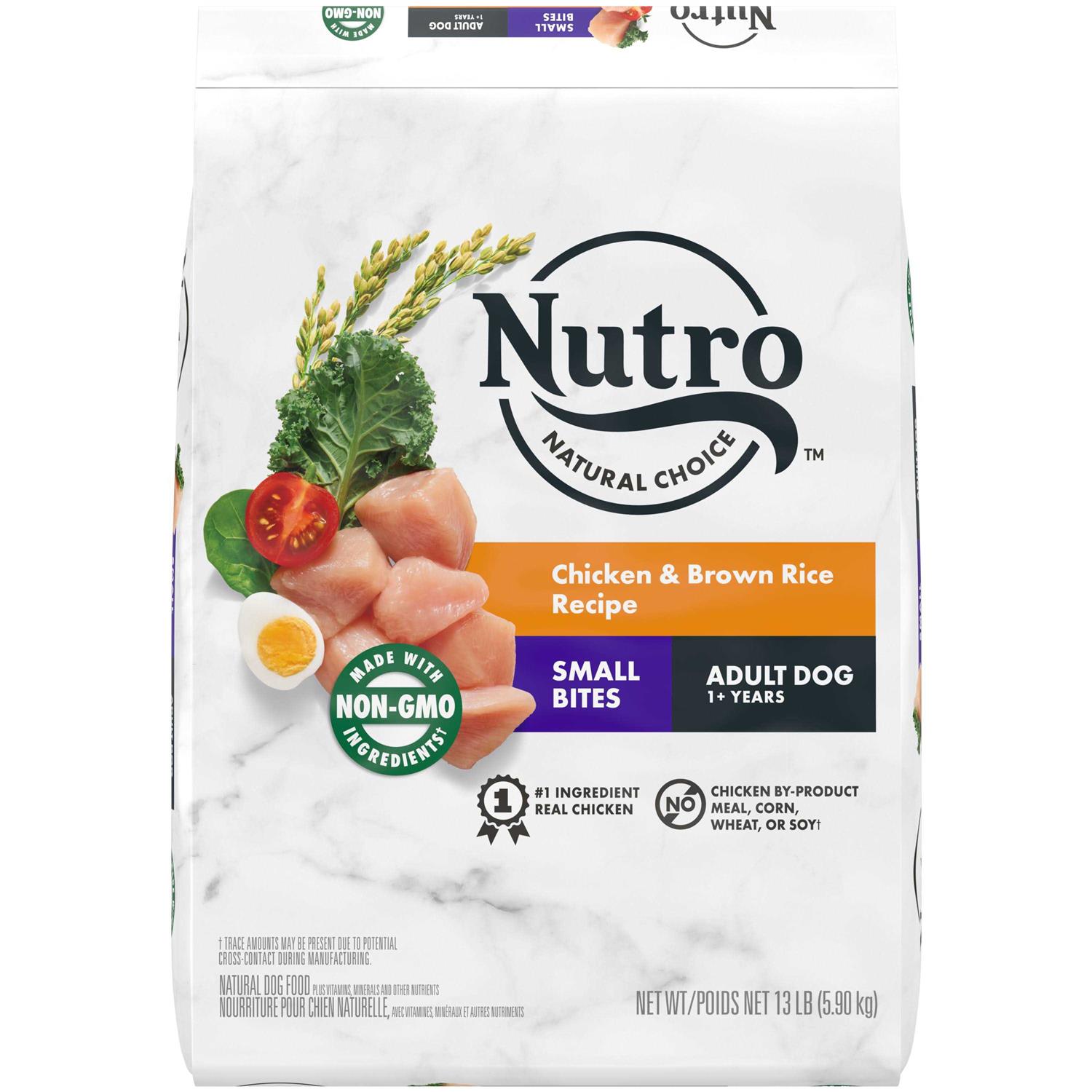 Nutro Natural Choice Small Bites Adult Lamb Rice Dry Dog Food - Healthber