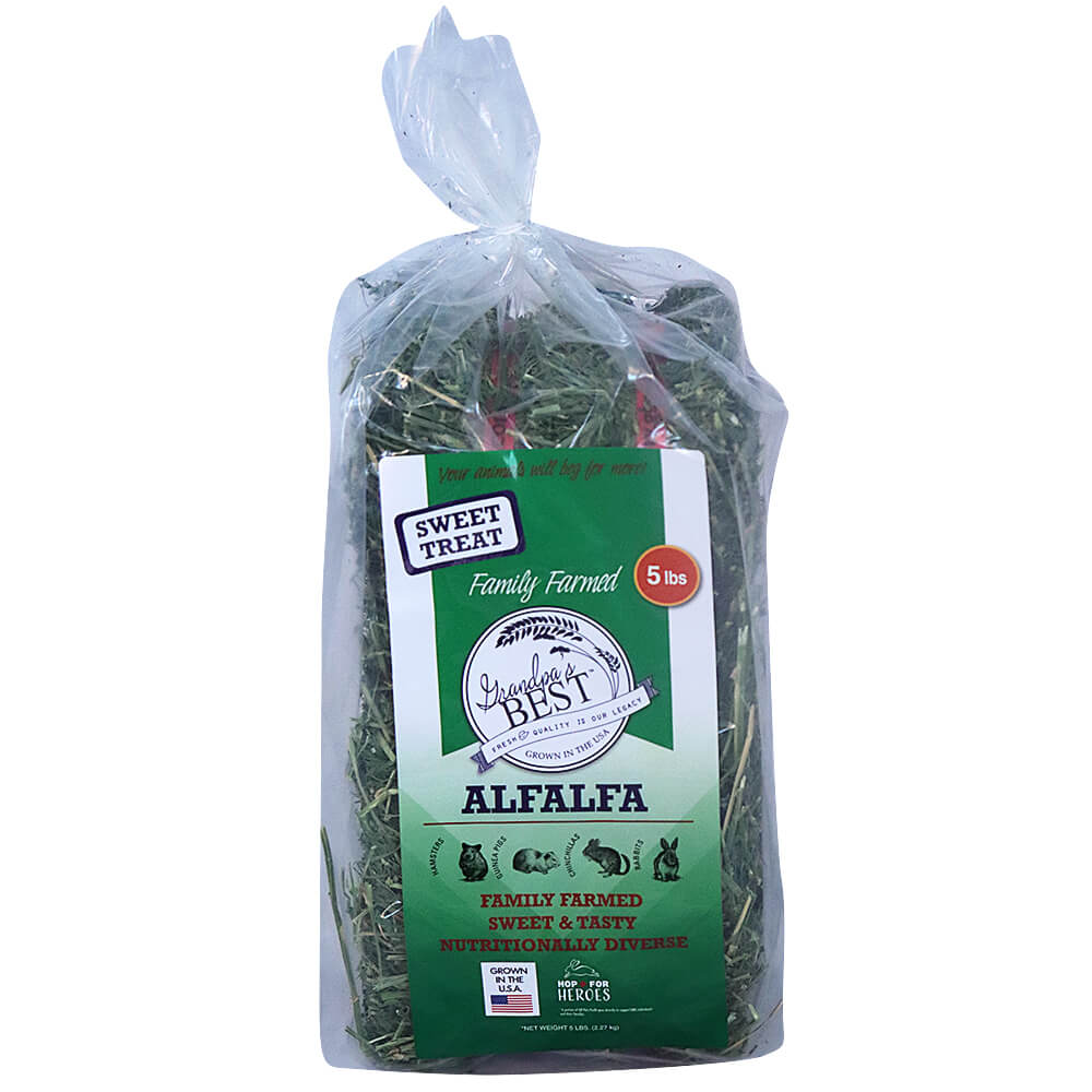 Grandpa's Best Alfalfa Hay Bale - Healthber
