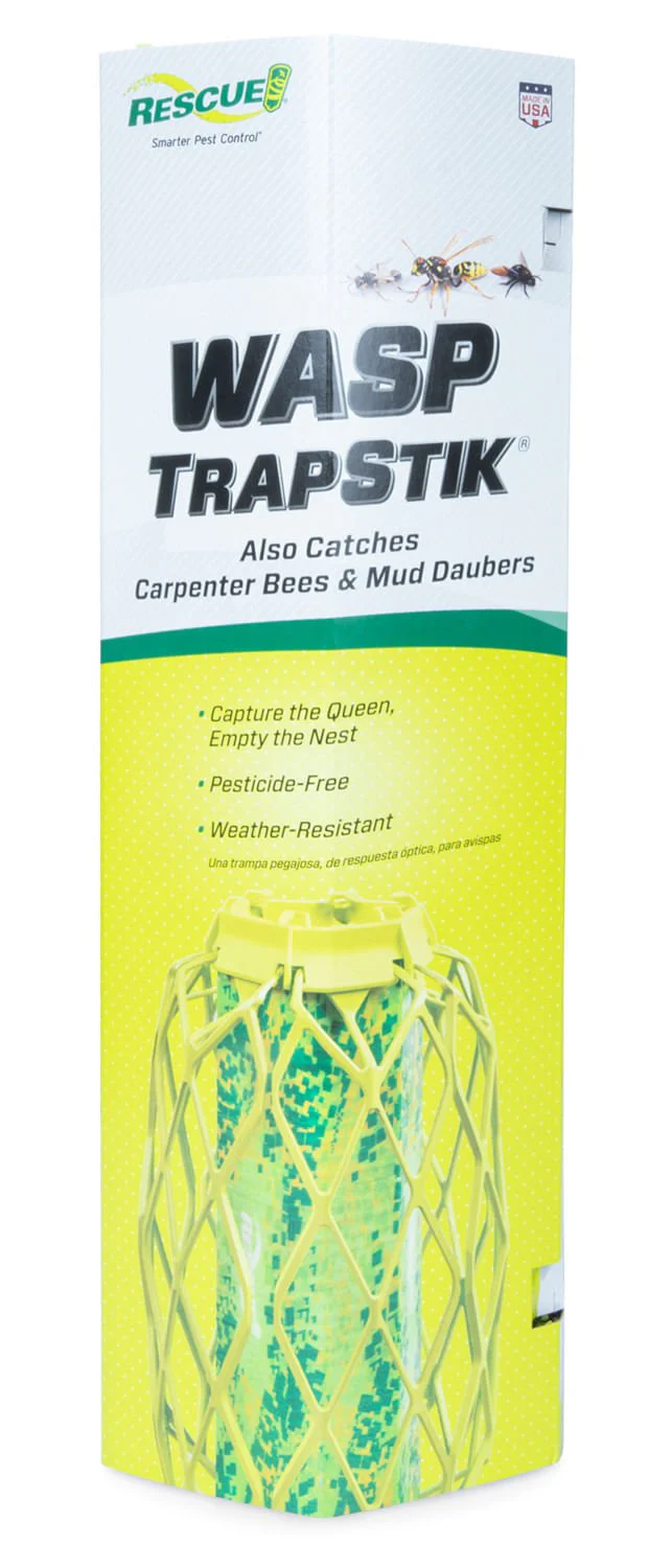Rescue TrapStik for Carpenter Bees, Wasps and Mud Daubers - Healthber