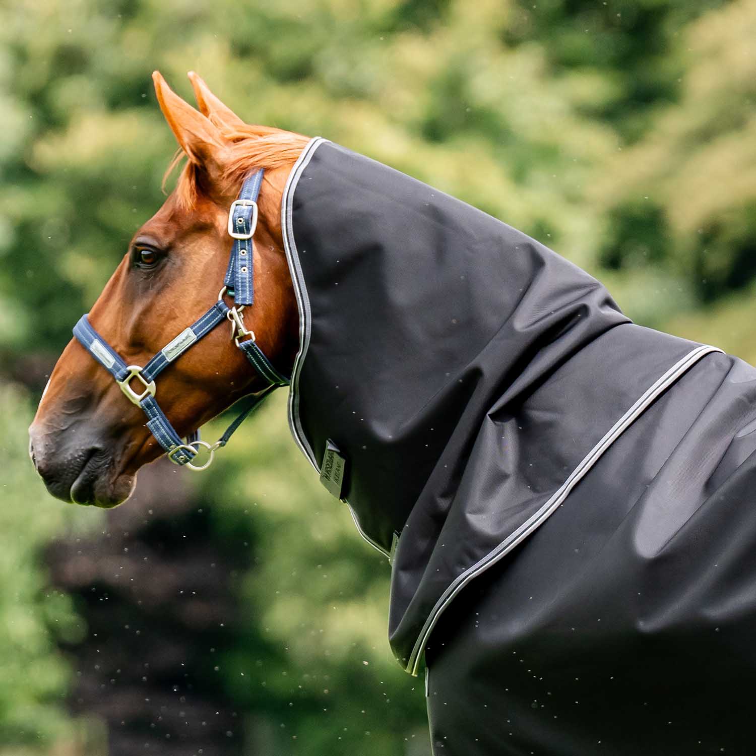Rambo Supreme Vari-layer Turnout, 450 Gram, Black/Thunderstorm Grey - Healthber