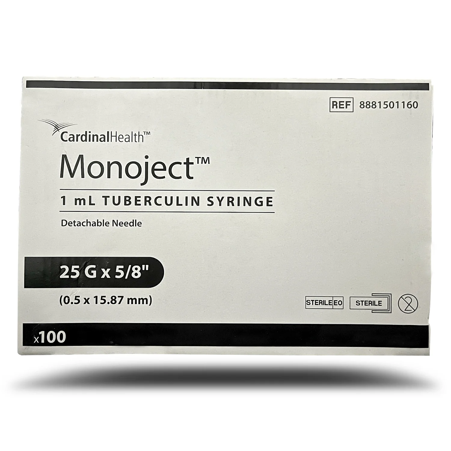 Rx Monoject Tuberculin (TB) Syringe with Needle - Healthber