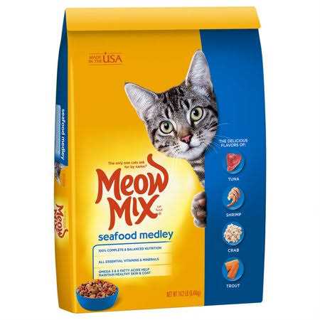 Meow Mix Cat Food Seafood Medley - Healthber