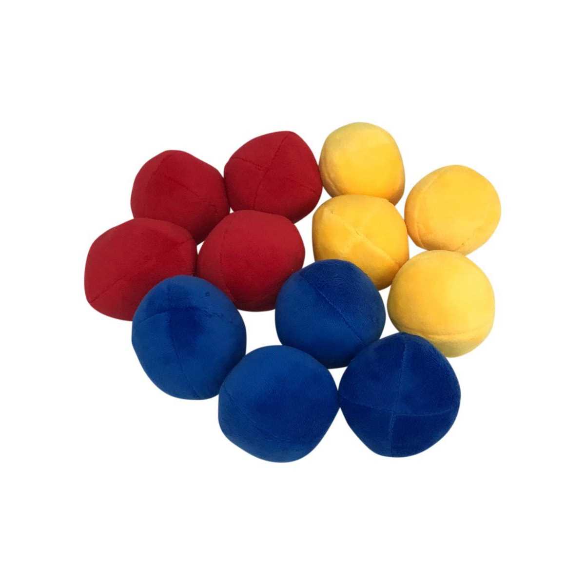 12 Pack Plush Squeaky Balls for Small Dogs or Cats - Healthber