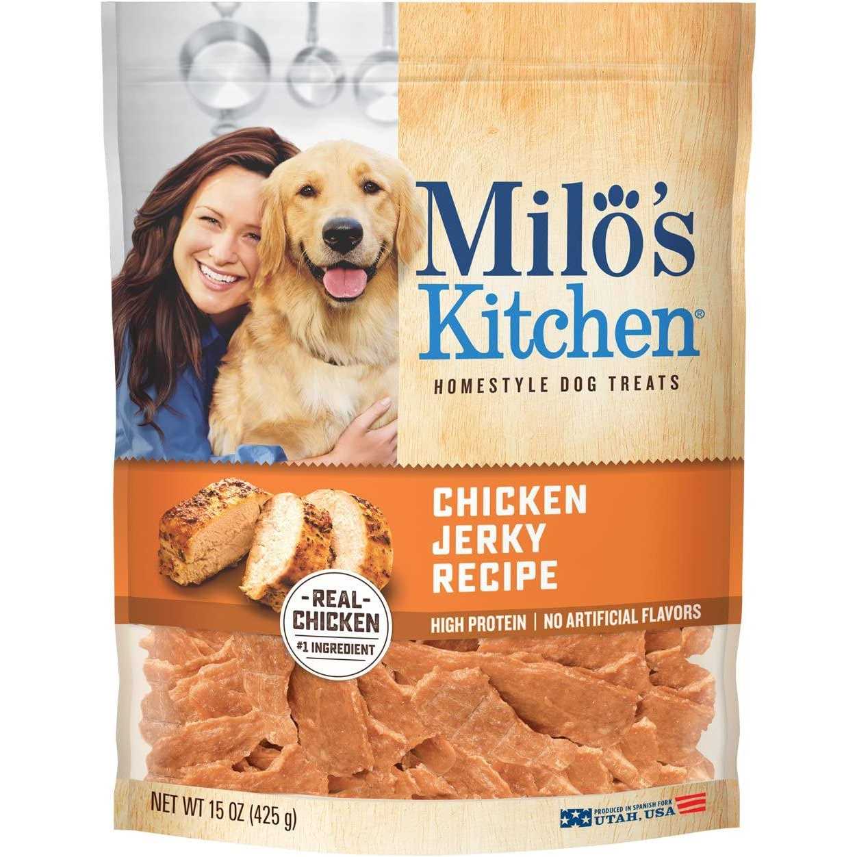Milo’s Kitchen Chicken Jerky Dog Treats - Healthber