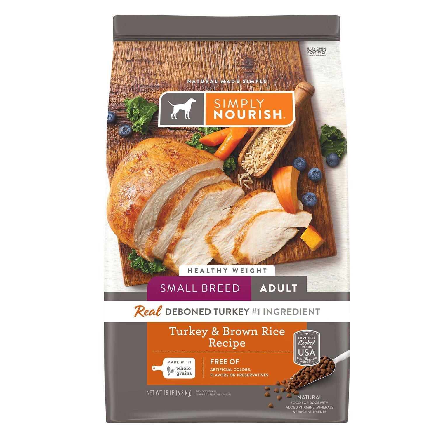 Simply Nourish Original Weight Management Breed Adult Dry Dog Food - Healthber
