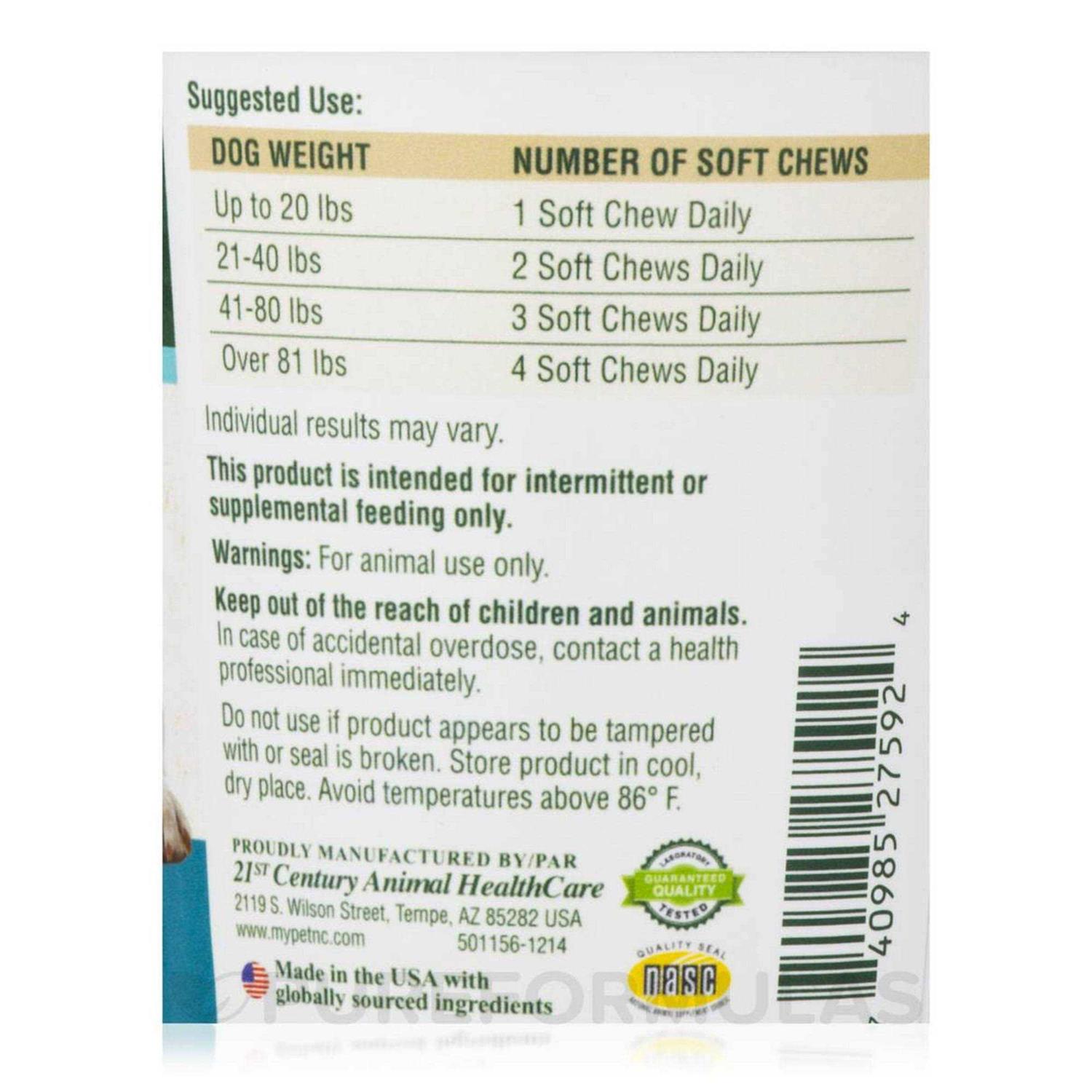 PetNC Natural Care Skin & Coat Soft Chews - Healthber